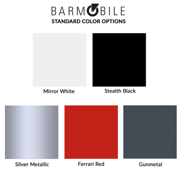 Barmobile Standard Color Options